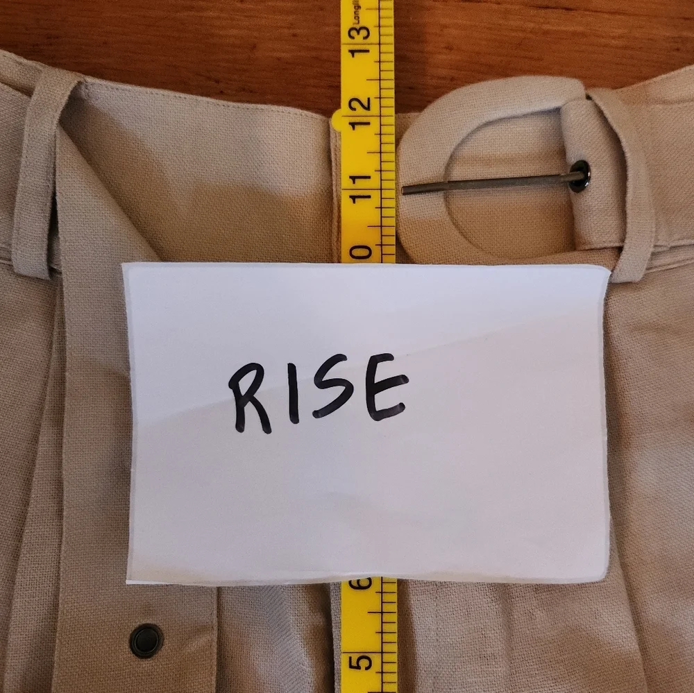 Anine Bing Elyse Trouser in Oat